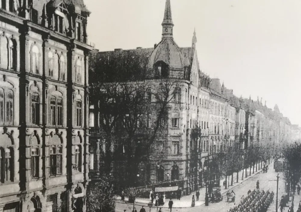 Friedrich-Ebert-Straße 96, historische Aufnahme